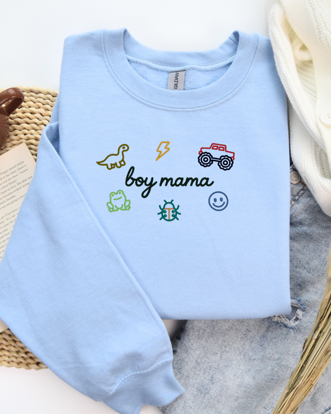 Boy Mama Crewneck