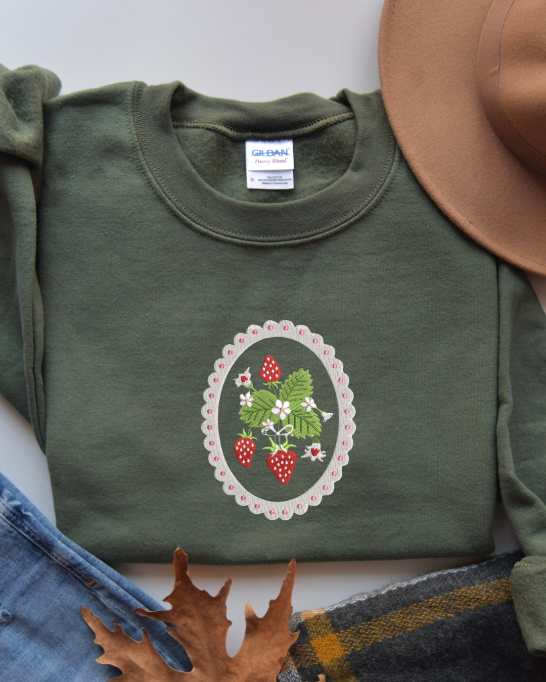 Strawberry Crewneck