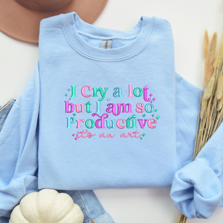I Cry A Lot Crewneck