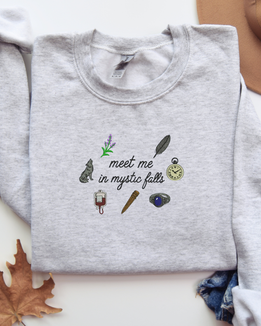 Meet Me In Mystic Falls Crewneck