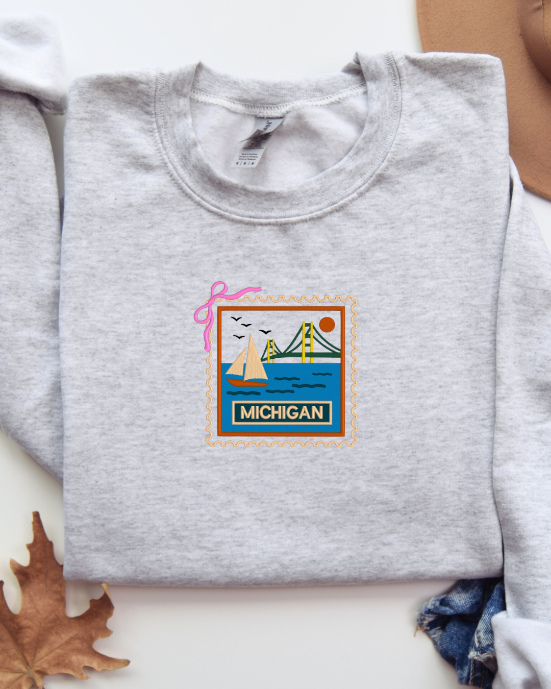 Michigan Stamp Crewneck