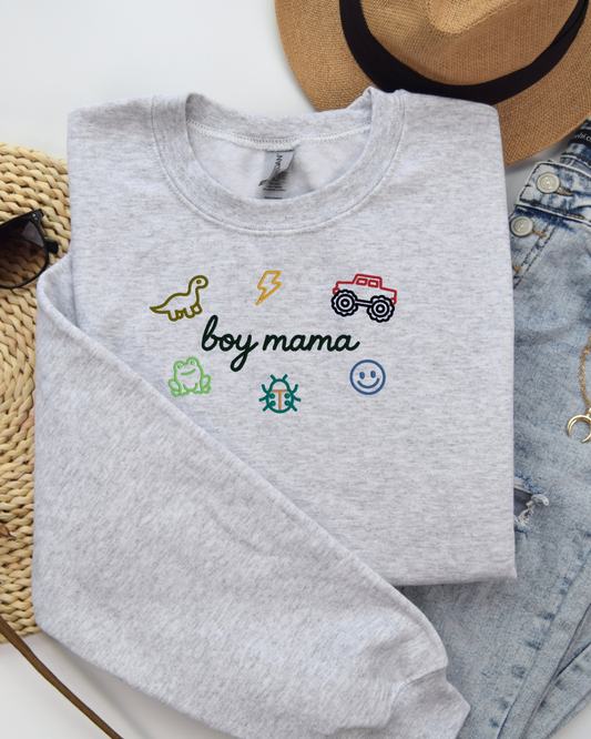 Boy Mama Crewneck