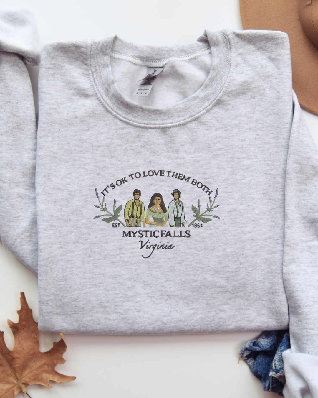 It's Okay to Love them Both- Katherine Crewneck