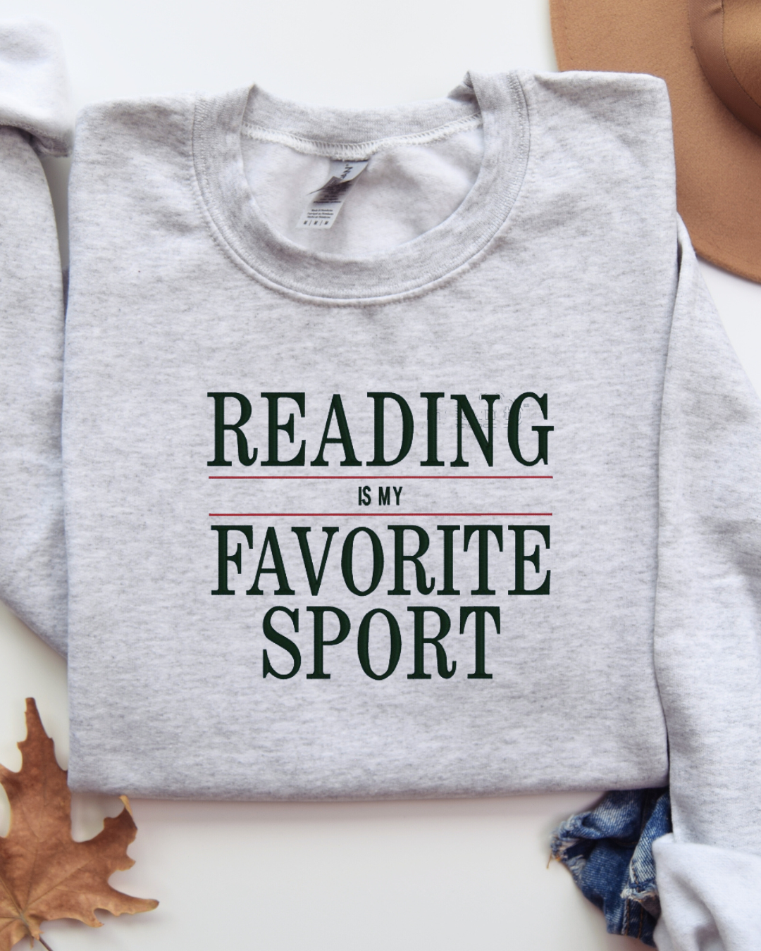 Reading is my Favorite Sport Crewneck