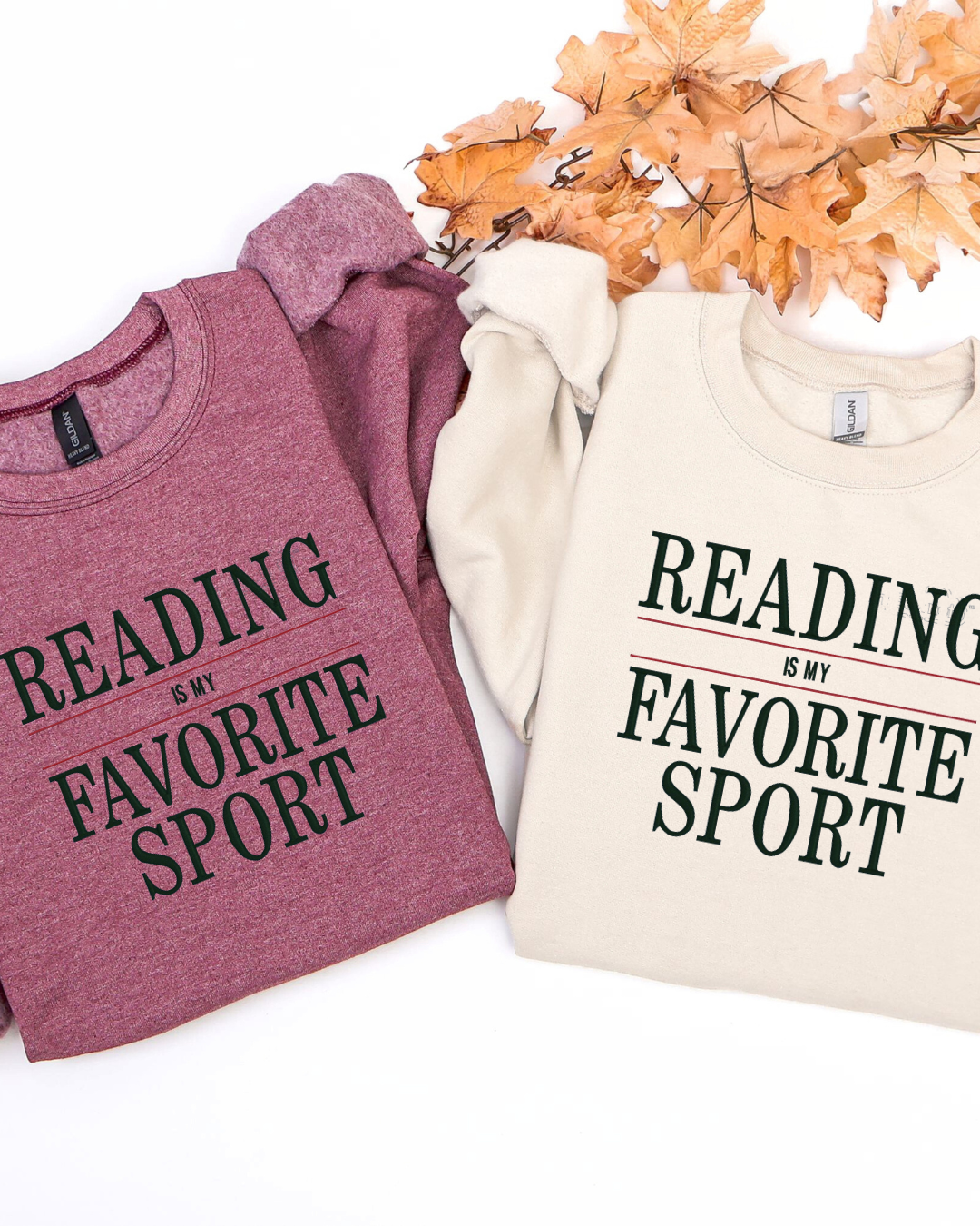 Reading is my Favorite Sport Crewneck