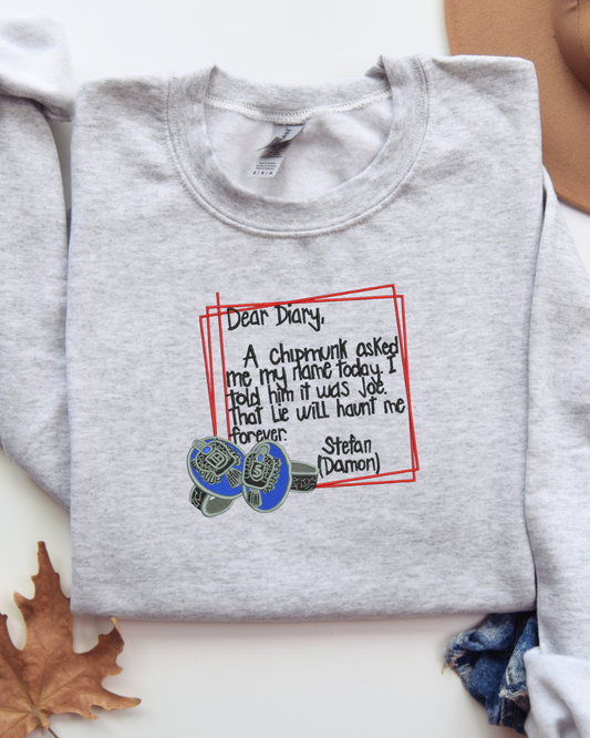 Dear Diary Crewneck