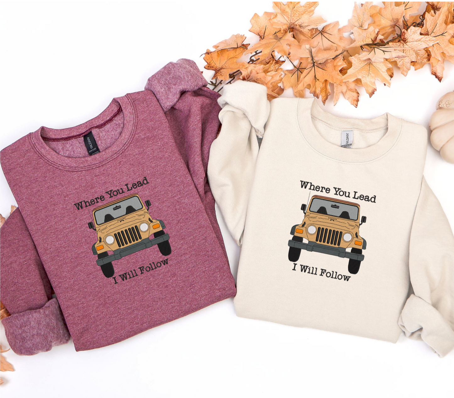 Where You Lead I will Follow Crewneck