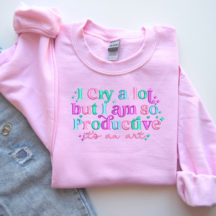I Cry A Lot Crewneck